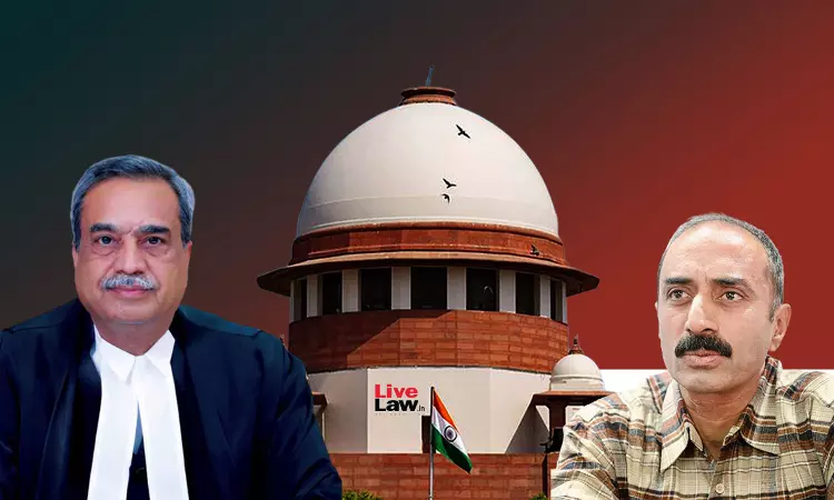 Supreme Court Rejects Sanjiv Bhatt’s Bail Plea in 1990 Custodial Death Case, Orders Swift Appeal Hearing